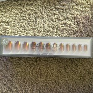 Static Nails nude illusion